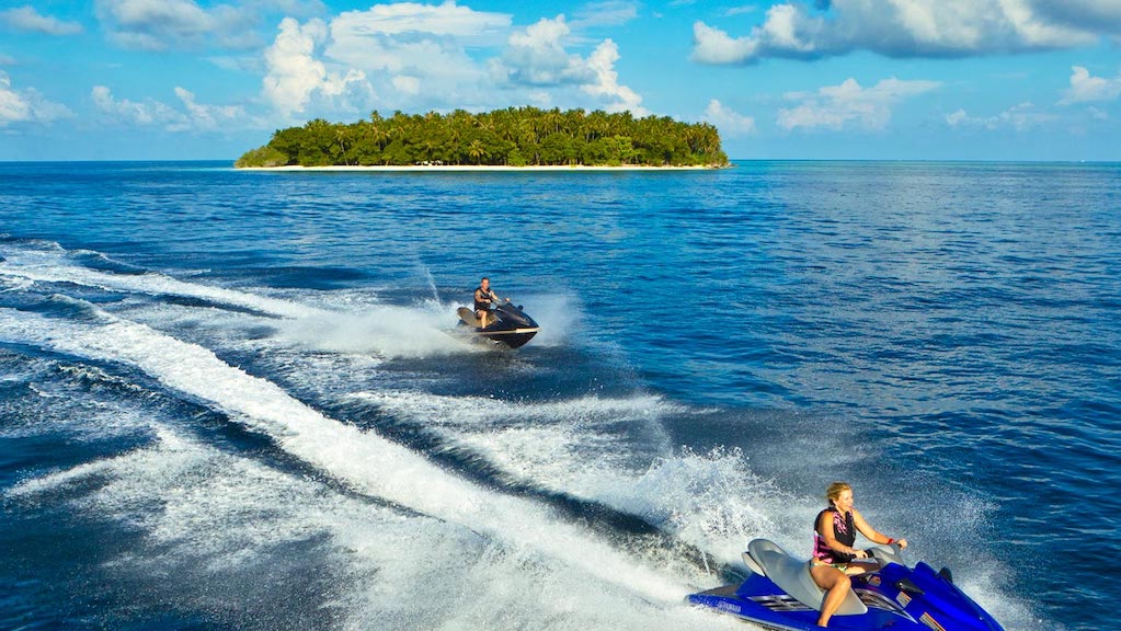 jet ski at kurumba maldives